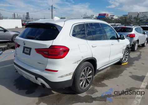 2019 BMW X3 Sdrive30I z USA, uszkodzony, nr VIN 5UXTR7C56KLE94726